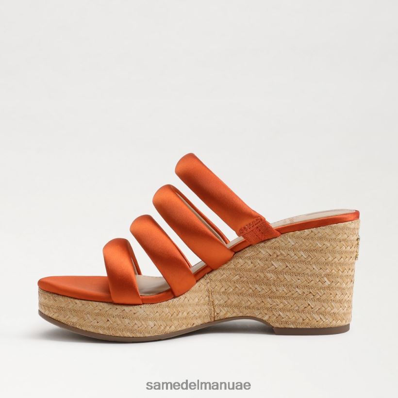 برتقال كالي أحذية Sam Edelman نحيف كعب إسفين منصة يوكي 246L6T684