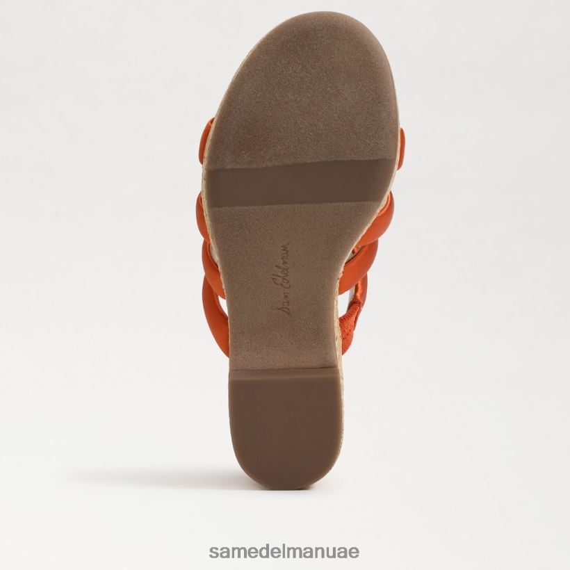 برتقال كالي أحذية Sam Edelman نحيف كعب إسفين منصة يوكي 246L6T684