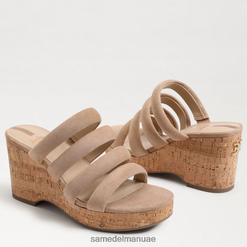 الكراميل الذهبي أحذية Sam Edelman نحيف كعب إسفين منصة يوكي 246L6T688