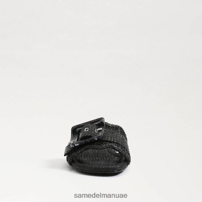 الرافية السوداء أحذية Sam Edelman نحيف صندل منزلق من بامبي 246L6T68