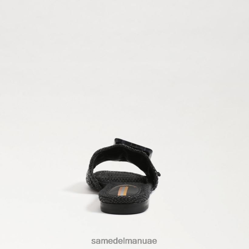 الرافية السوداء أحذية Sam Edelman نحيف صندل منزلق من بامبي 246L6T68