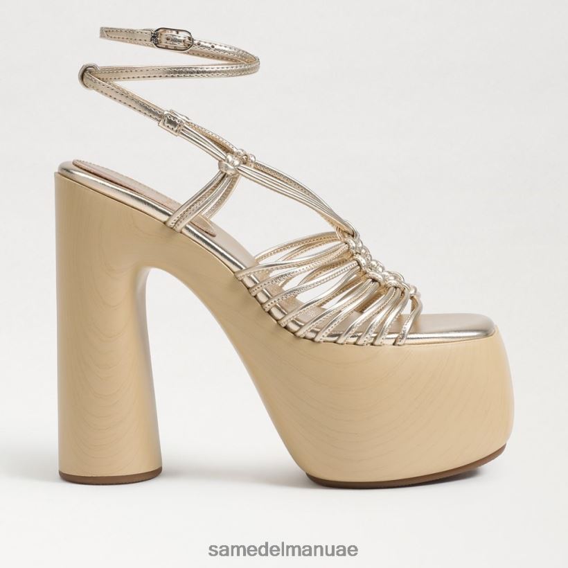 أوراق الذهب أحذية Sam Edelman نحيف كعب منصة جيا 246L6T697