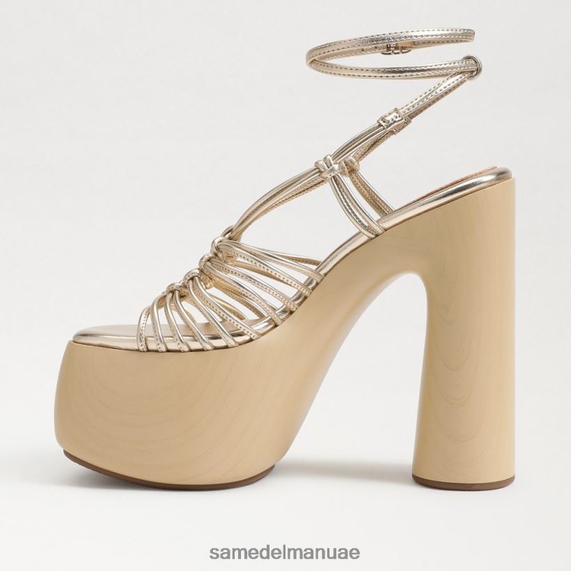 أوراق الذهب أحذية Sam Edelman نحيف كعب منصة جيا 246L6T697