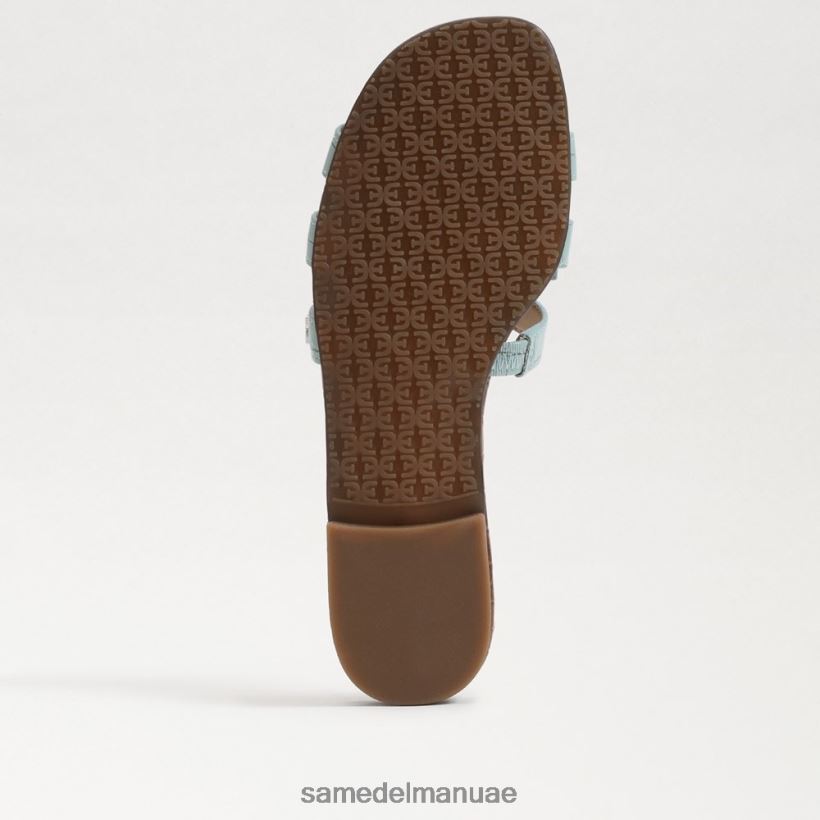 زبد البحر الأزرق أحذية Sam Edelman نحيف صندل منزلق خليج 246L6T6