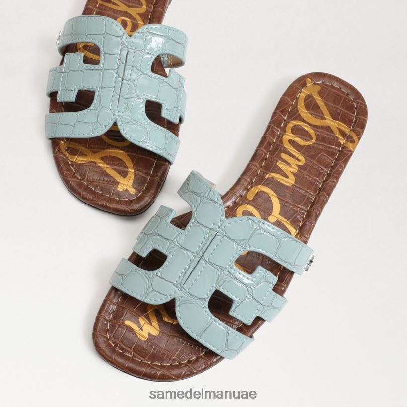 زبد البحر الأزرق أحذية Sam Edelman نحيف صندل منزلق خليج 246L6T6