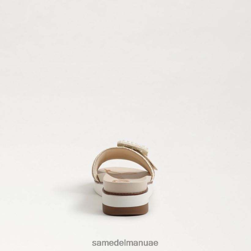 البلاتين أحذية Sam Edelman نحيف أريان صندل منزلق مطرز 246L6T701