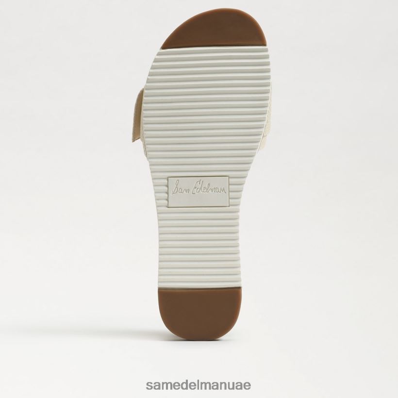 البلاتين أحذية Sam Edelman نحيف أريان صندل منزلق مطرز 246L6T701