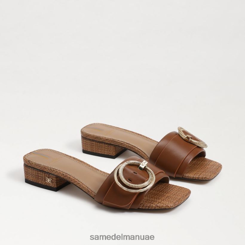 كونياك غني أحذية Sam Edelman نحيف صندل ديلفي المنزلق 246L6T704