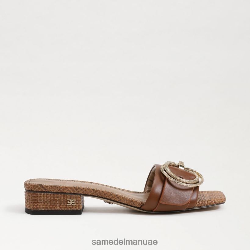 كونياك غني أحذية Sam Edelman نحيف صندل ديلفي المنزلق 246L6T704