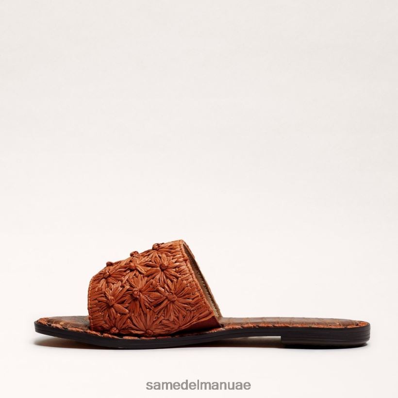 الصدأ الداكن أحذية Sam Edelman نحيف جيوفانا الرافية صندل الشريحة 246L6T70