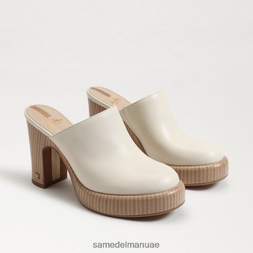 العاج الحديث أحذية Sam Edelman نحيف بغل بكعب شيلوه 246L6T715