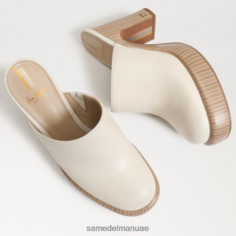 العاج الحديث أحذية Sam Edelman نحيف بغل بكعب شيلوه 246L6T715