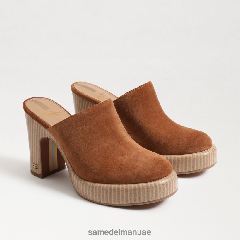 البني الحدودي أحذية Sam Edelman نحيف بغل بكعب شيلوه 246L6T717