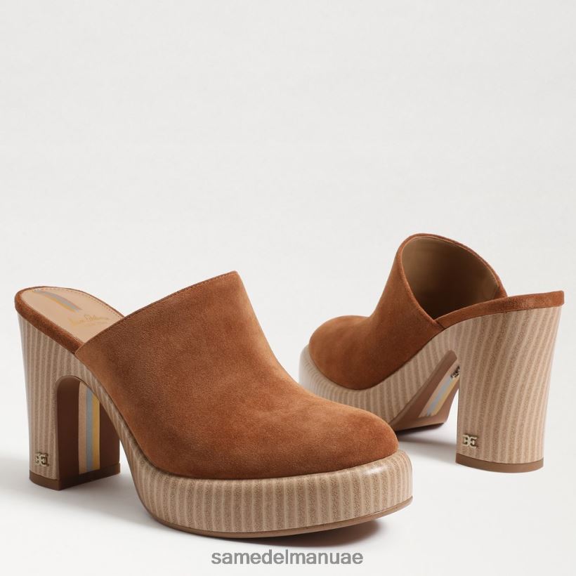 البني الحدودي أحذية Sam Edelman نحيف بغل بكعب شيلوه 246L6T717
