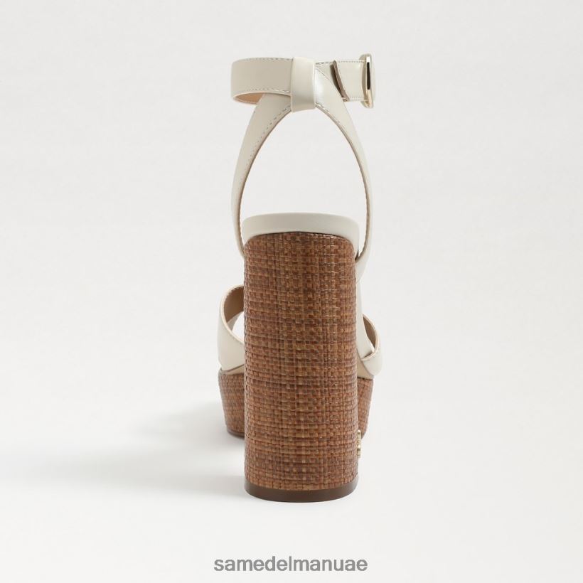 جلد عاجي حديث أحذية Sam Edelman نحيف صندل منصة نوليتا 246L6T722