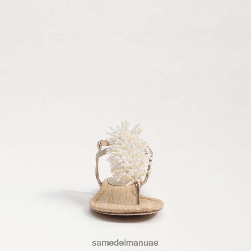 أوراق الذهب أحذية Sam Edelman نحيف بريندا ثونغ صندل 246L6T727