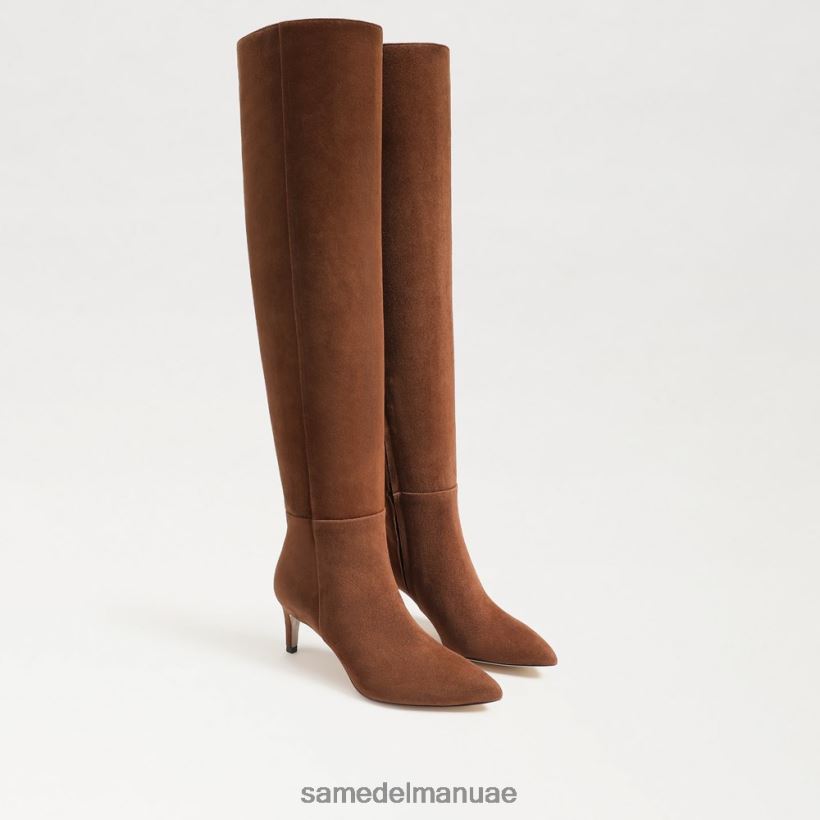 جوز الهند المحمص أحذية Sam Edelman نحيف أورسولا حذاء طويل القامة 246L6T745