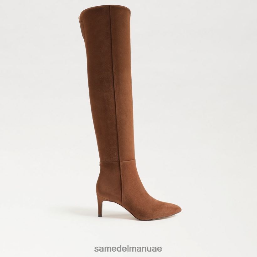 جوز الهند المحمص أحذية Sam Edelman نحيف أورسولا حذاء طويل القامة 246L6T745