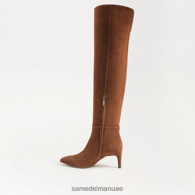 جوز الهند المحمص أحذية Sam Edelman نحيف أورسولا حذاء طويل القامة 246L6T745