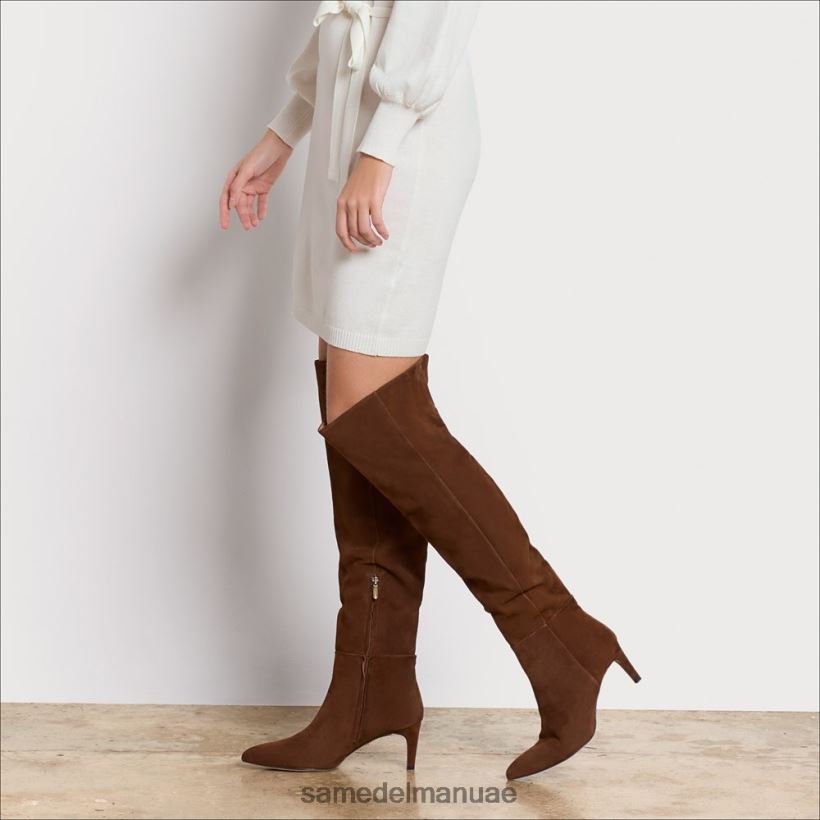 جوز الهند المحمص أحذية Sam Edelman نحيف أورسولا حذاء طويل القامة 246L6T745