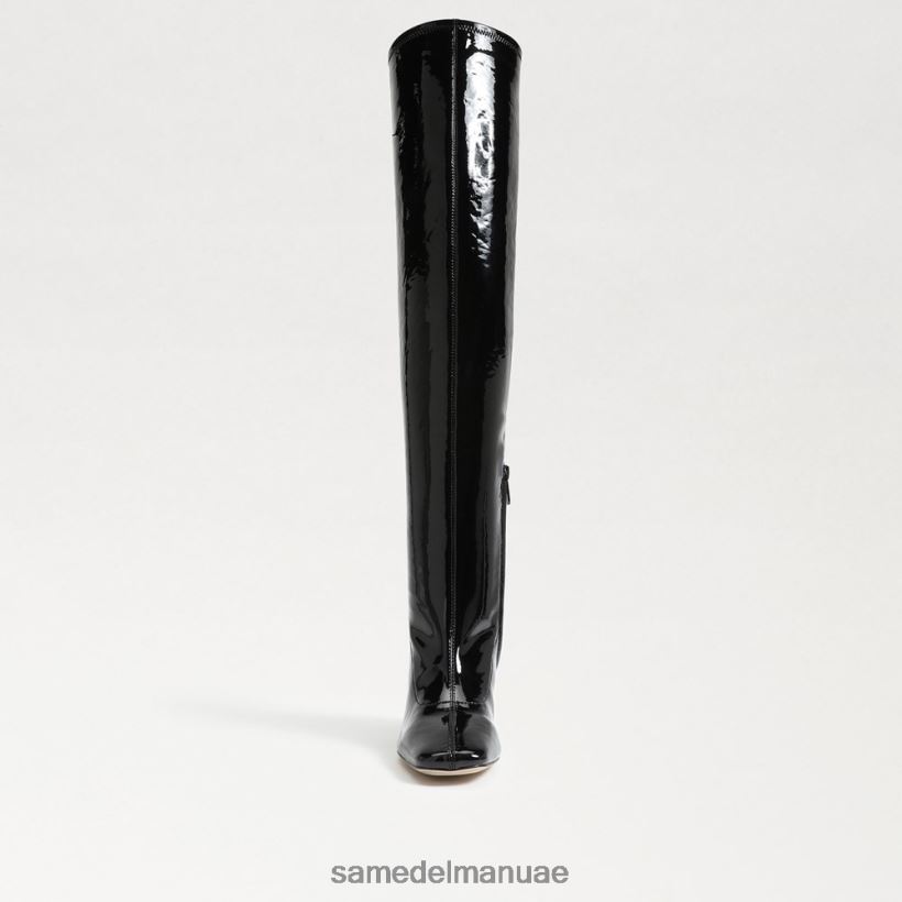 أسود براءة اختراع أحذية Sam Edelman نحيف حذاء طويل القامة من كوزيت 246L6T746