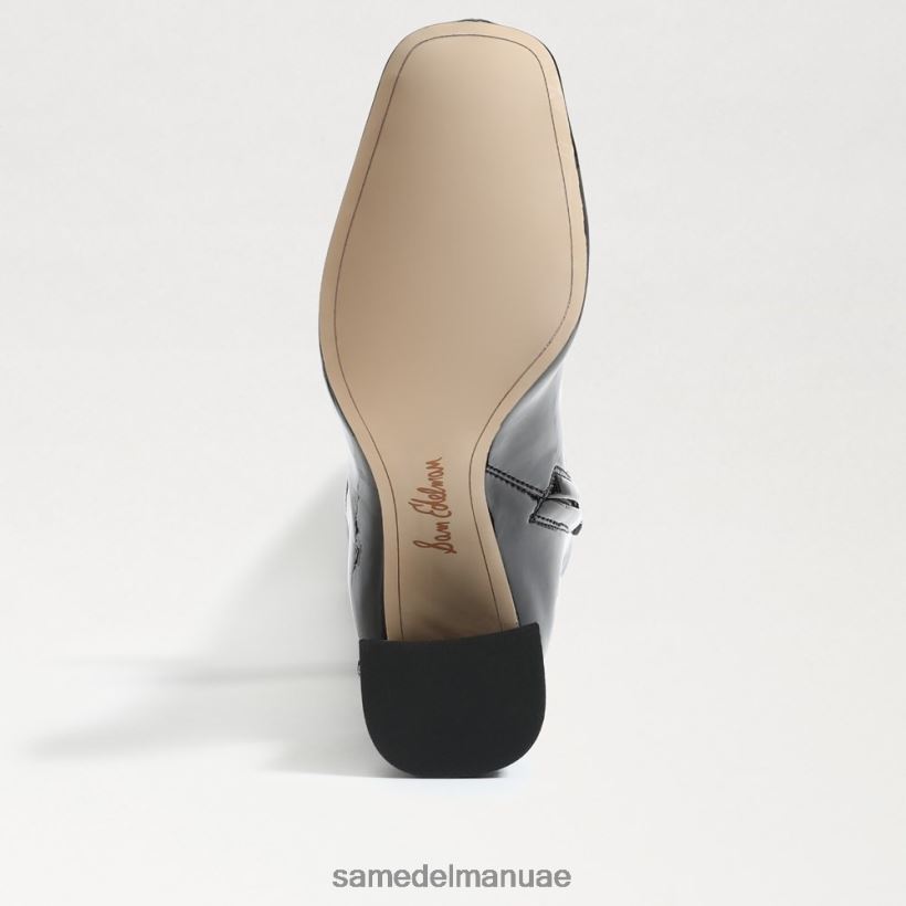 أسود براءة اختراع أحذية Sam Edelman نحيف حذاء طويل القامة من كوزيت 246L6T746