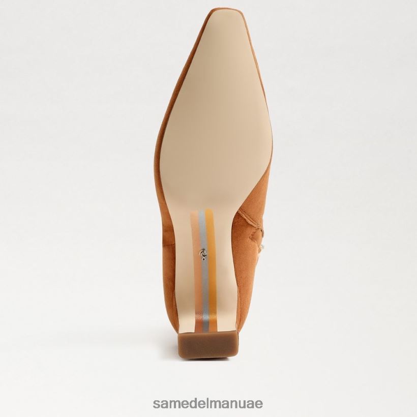 البني الحدودي أحذية Sam Edelman نحيف حذاء سيلفيا عالي الركبة 246L6T748