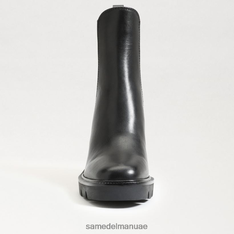 جلد أسود أحذية Sam Edelman نحيف حذاء رولينز تشيلسي 246L6T749