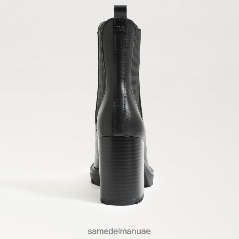 جلد أسود أحذية Sam Edelman نحيف حذاء رولينز تشيلسي 246L6T749