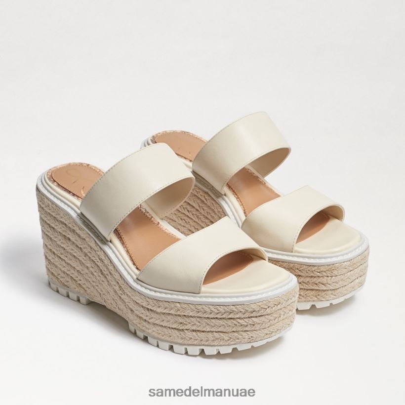 العاج الحديث أحذية Sam Edelman نحيف صندل إسفين لوكا 246L6T757