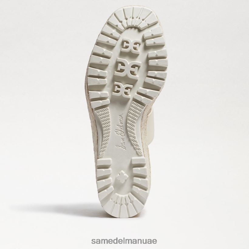 العاج الحديث أحذية Sam Edelman نحيف صندل إسفين لوكا 246L6T757
