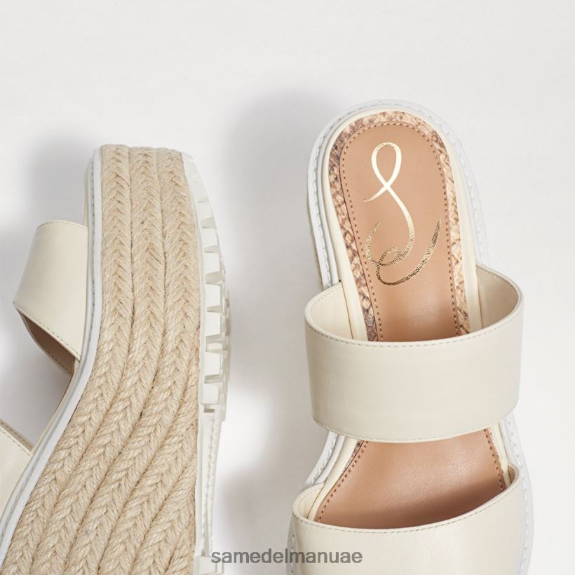 العاج الحديث أحذية Sam Edelman نحيف صندل إسفين لوكا 246L6T757
