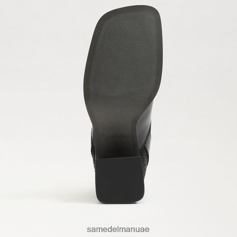 أسود/رمادي غامق أحذية Sam Edelman نحيف مارسي بوتي 246L6T766