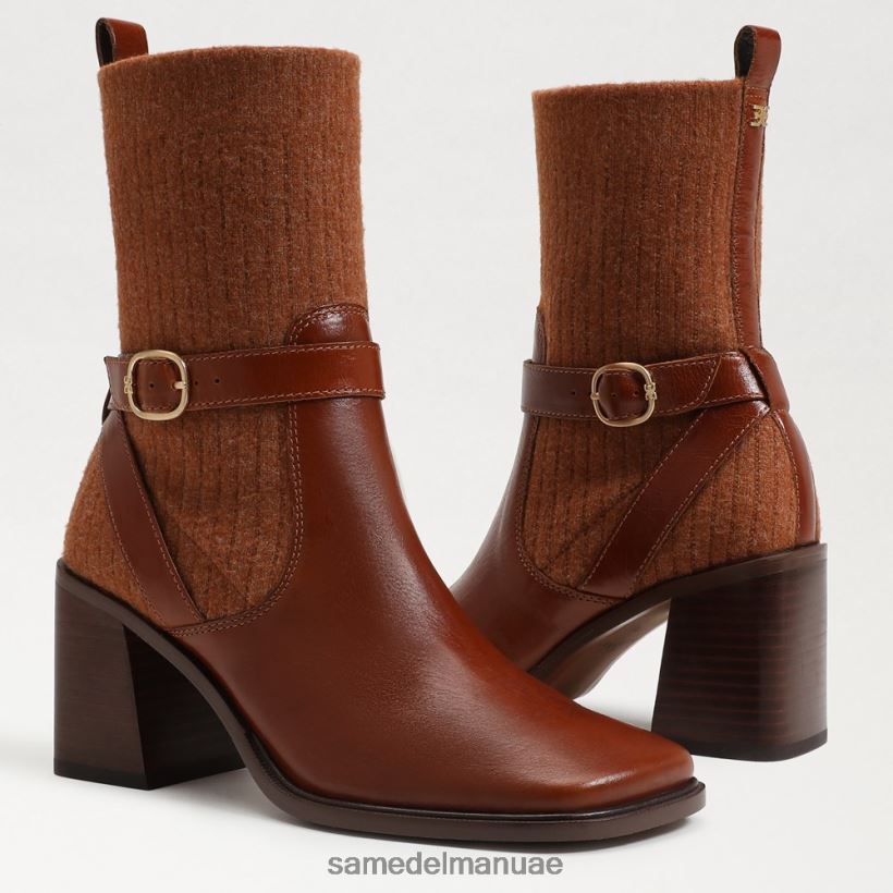 الصدأ البني / النحاس الدافئ أحذية Sam Edelman نحيف مارسي بوتي 246L6T767
