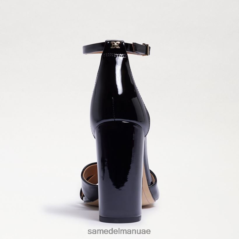 أسود أحذية Sam Edelman نحيف صندل بحزام كاحل يانسي 246L6T772