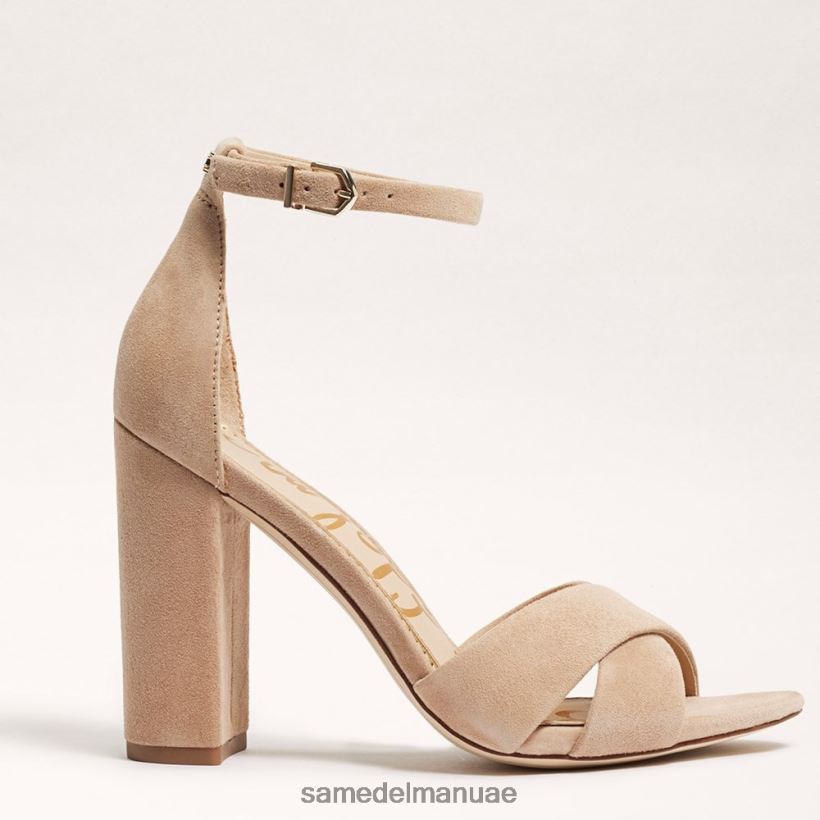 دقيق الشوفان أحذية Sam Edelman نحيف صندل بحزام كاحل يانسي 246L6T775