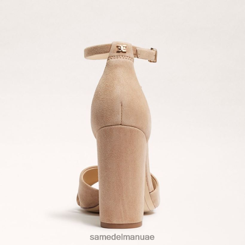 دقيق الشوفان أحذية Sam Edelman نحيف صندل بحزام كاحل يانسي 246L6T775