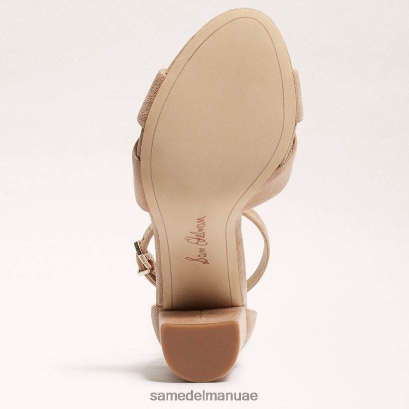 دقيق الشوفان أحذية Sam Edelman نحيف صندل بحزام كاحل يانسي 246L6T775