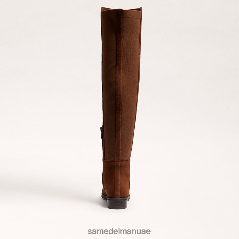 جوز الهند المحمص أحذية Sam Edelman نحيف بام فوق حذاء الركبة 246L6T778