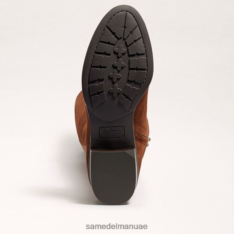جوز الهند المحمص أحذية Sam Edelman نحيف بام فوق حذاء الركبة 246L6T778