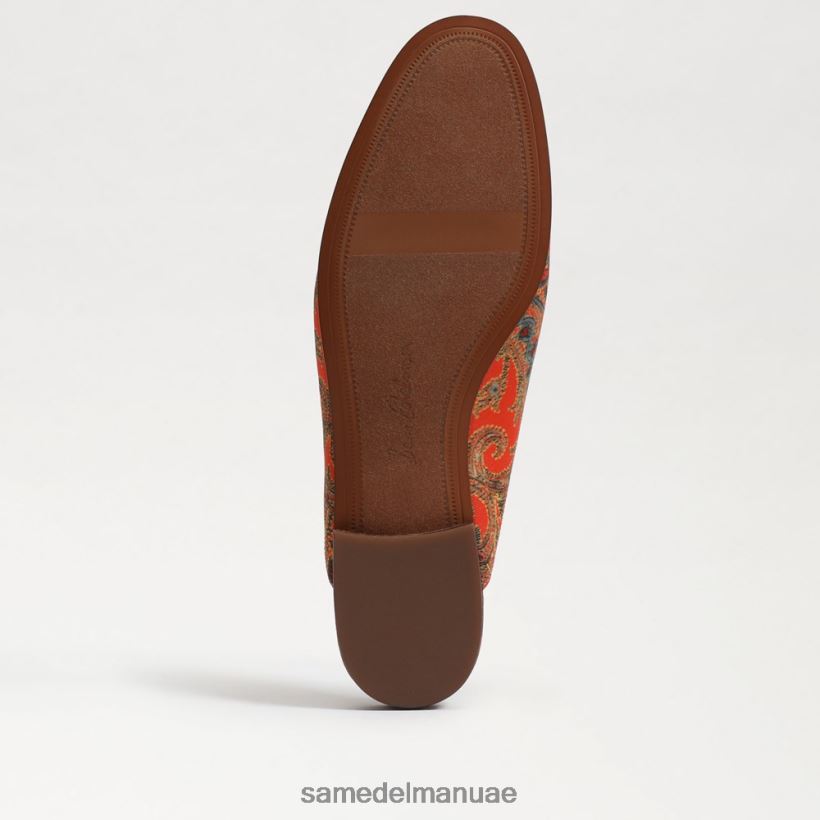 الخشخاش البرتقالي أحذية Sam Edelman نحيف ليني بت بغل 246L6T77