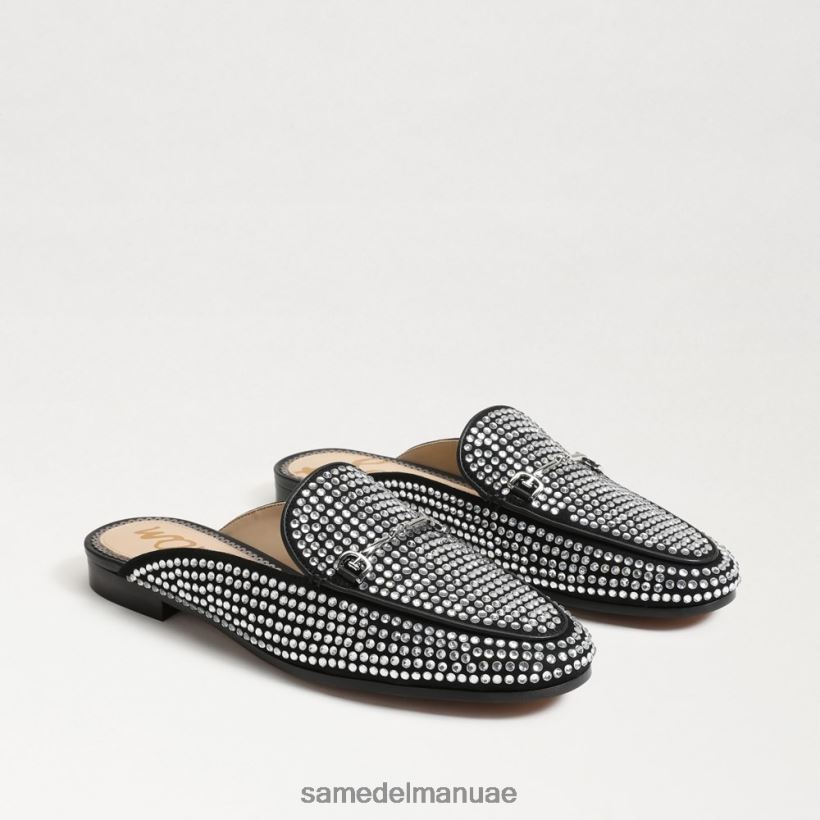 جلد الغزال الأسود أحذية Sam Edelman نحيف حذاء ليني جليتز بت لوفر 246L6T780