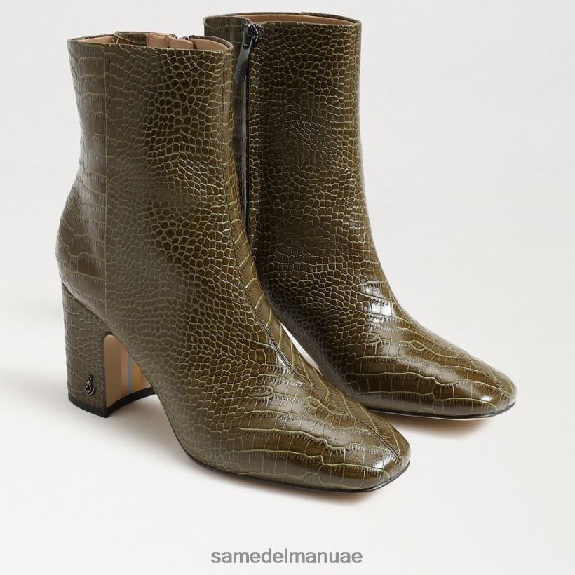 التنوب الأخضر أحذية Sam Edelman نحيف حذاء الكاحل تزلف 246L6T781