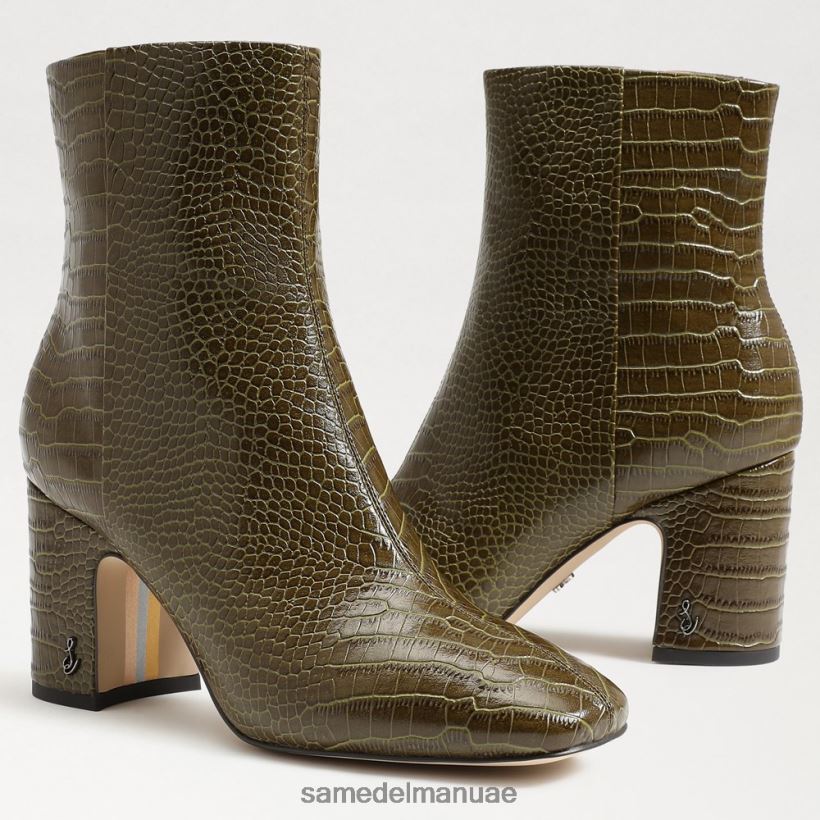 التنوب الأخضر أحذية Sam Edelman نحيف حذاء الكاحل تزلف 246L6T781