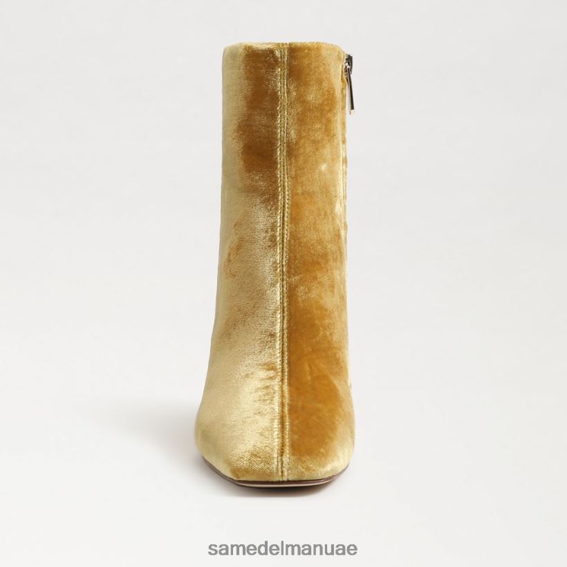مخمل الزعفران أحذية Sam Edelman نحيف حذاء الكاحل تزلف 246L6T783