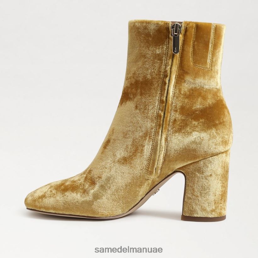 مخمل الزعفران أحذية Sam Edelman نحيف حذاء الكاحل تزلف 246L6T783