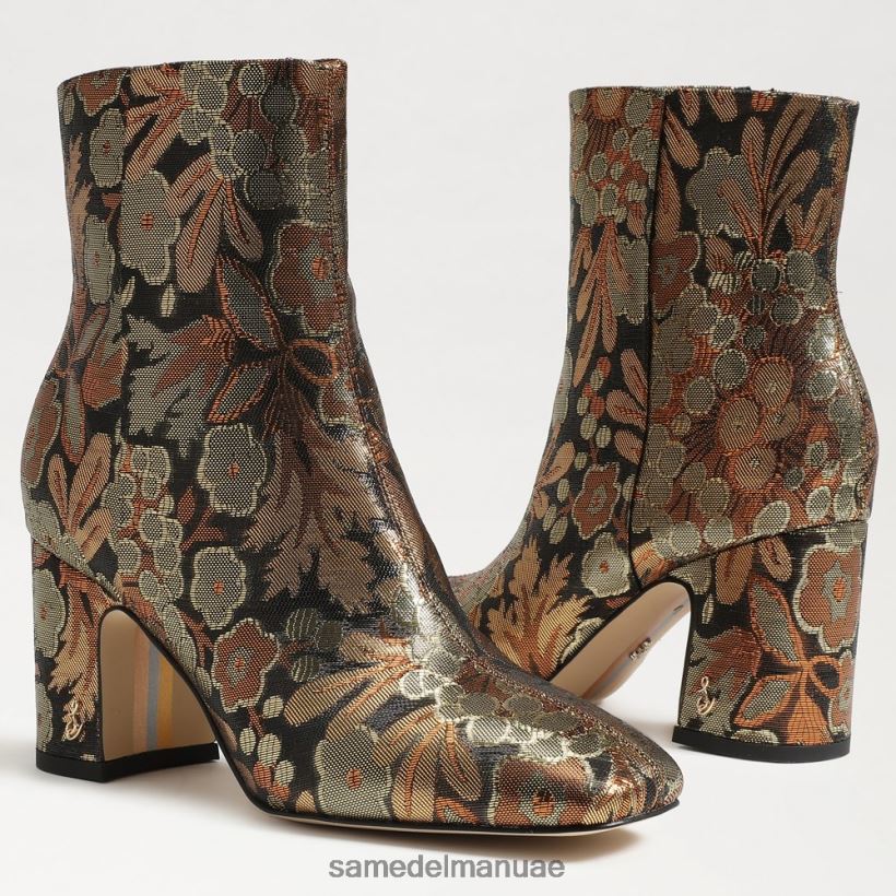 متعددة البرونزية أحذية Sam Edelman نحيف حذاء الكاحل تزلف 246L6T785