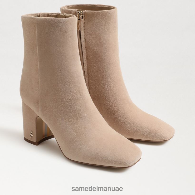جلد الغزال الشوفان الدافئ أحذية Sam Edelman نحيف حذاء الكاحل تزلف 246L6T786