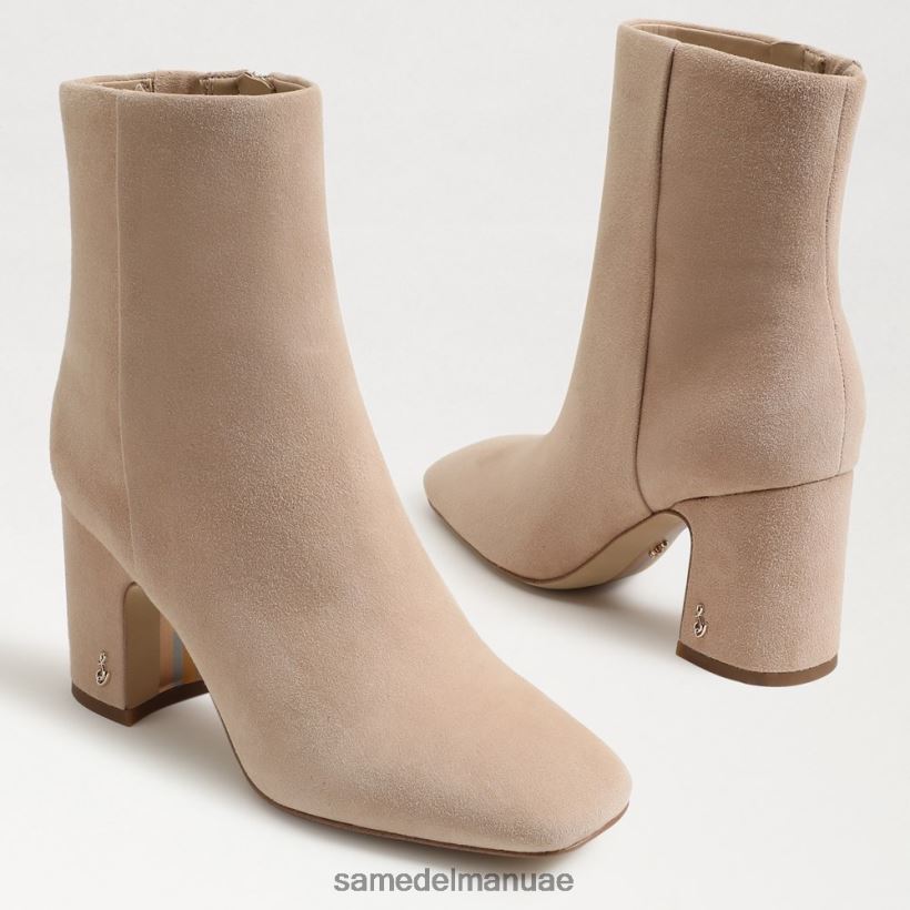 جلد الغزال الشوفان الدافئ أحذية Sam Edelman نحيف حذاء الكاحل تزلف 246L6T786