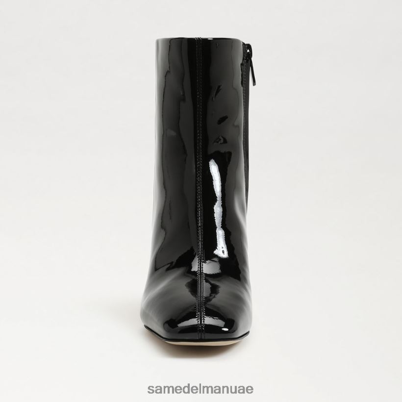 أسود براءة اختراع أحذية Sam Edelman نحيف حذاء الكاحل تزلف 246L6T787
